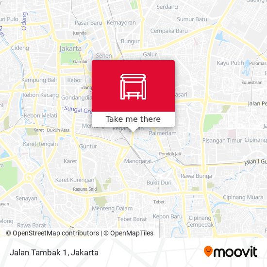 Jalan Tambak 1 map