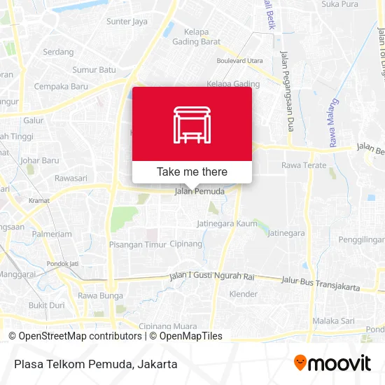 Plasa Telkom Pemuda map