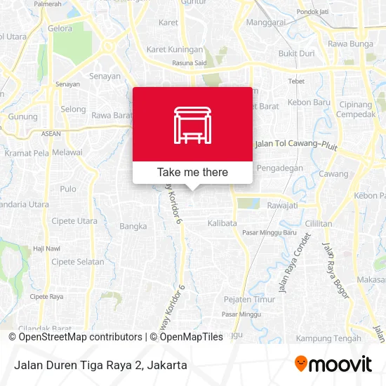 Jalan Duren Tiga Raya 2 map
