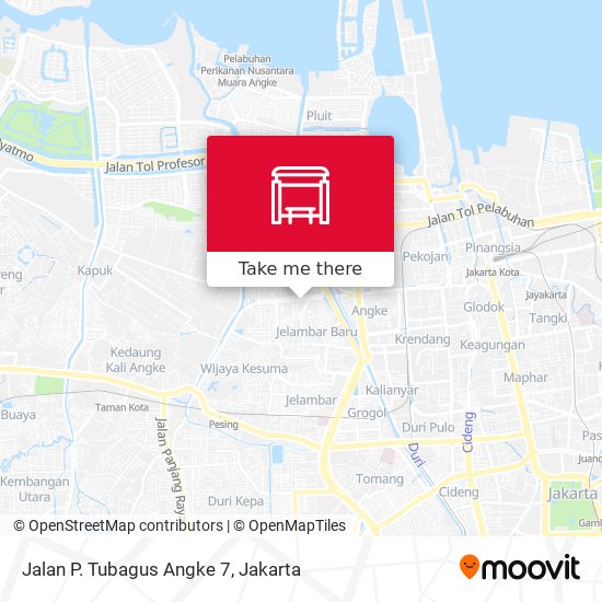 Jalan P. Tubagus Angke 7 map