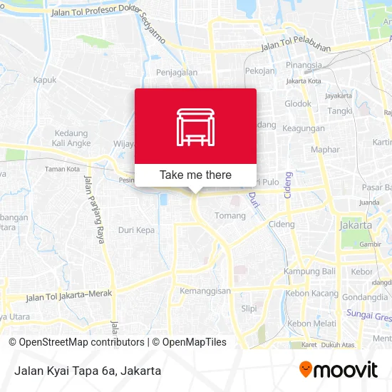 Jalan Kyai Tapa 6a map