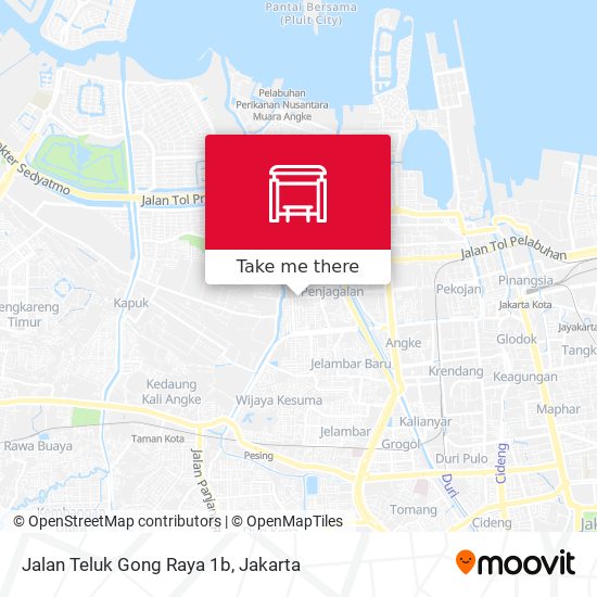 Jalan Teluk Gong Raya 1b map