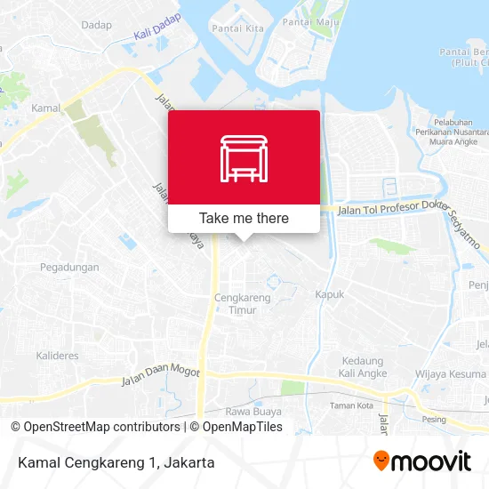 Kamal Cengkareng 1 map