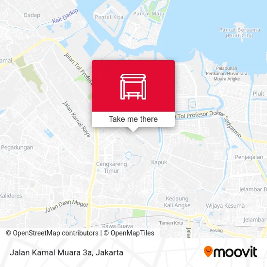Jalan Kamal Muara 3a map