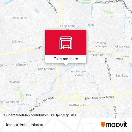 Jalan Arimbi map