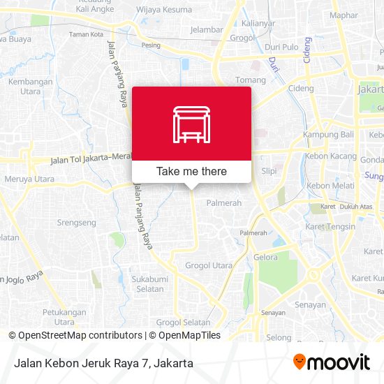 Jalan Kebon Jeruk Raya 7 map