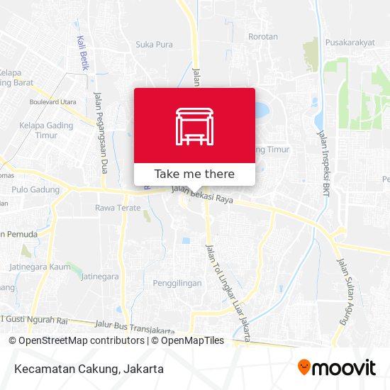 Kecamatan Cakung map