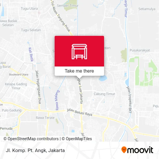 Jl. Komp. Pt. Angk map