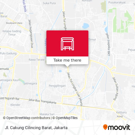 Jl. Cakung Cilincing Barat map
