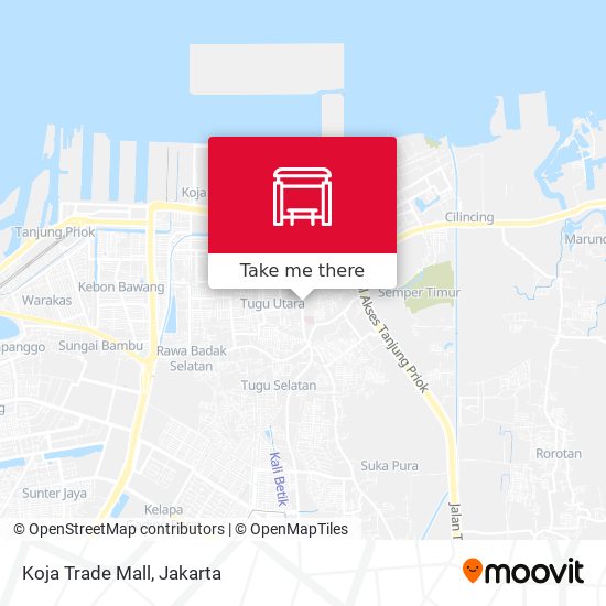 Koja Trade Mall map