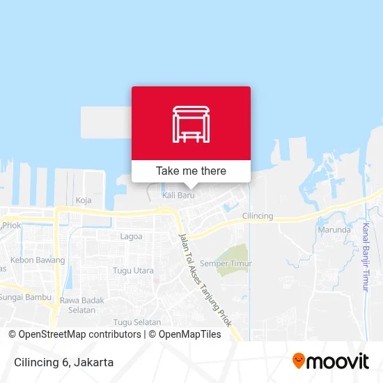 Cilincing 6 map
