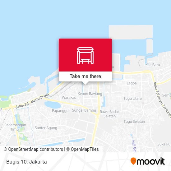 Bugis 10 map