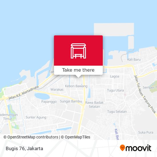 Bugis 76 map