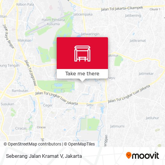 Seberang Jalan Kramat V map