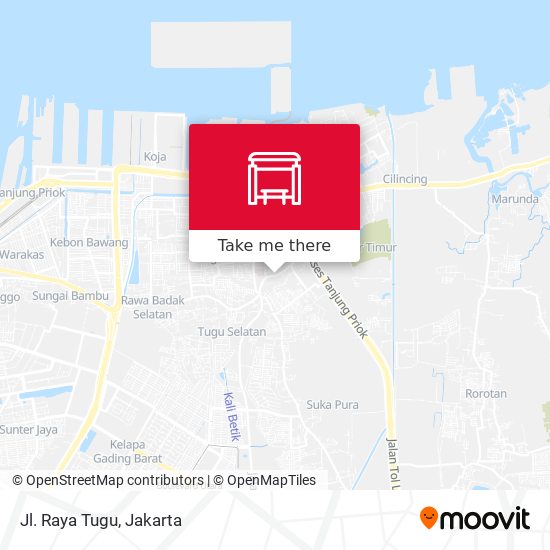 Jl. Raya Tugu map