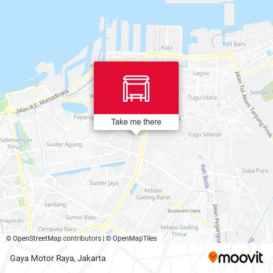 Gaya Motor Raya map