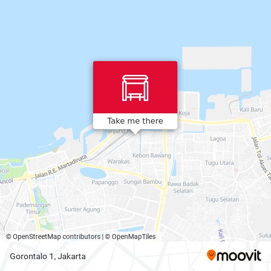 Gorontalo 1 map