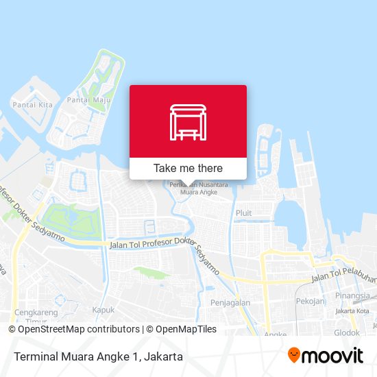 Terminal Muara Angke 1 map