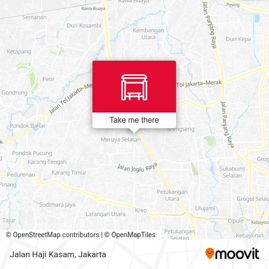 Jalan Haji Kasam map