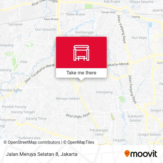 Jalan Meruya Selatan 8 map