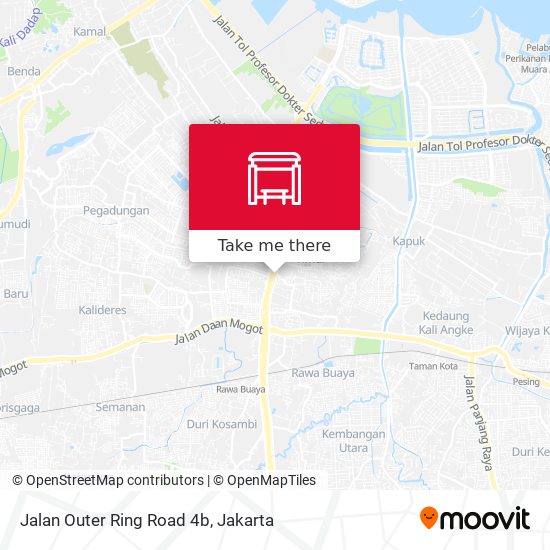 Jalan Outer Ring Road 4b map