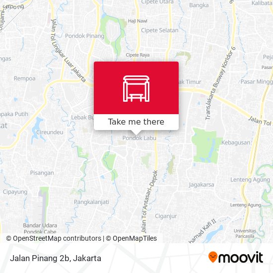 Jalan Pinang 2b map