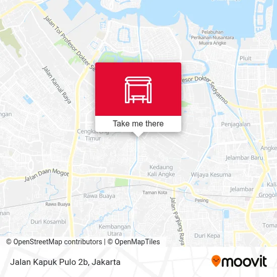Jalan Kapuk Pulo 2b map