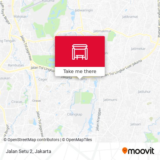 Jalan Setu 2 map