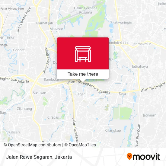 Jalan Rawa Segaran map