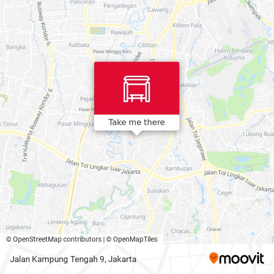 Jalan Kampung Tengah 9 map