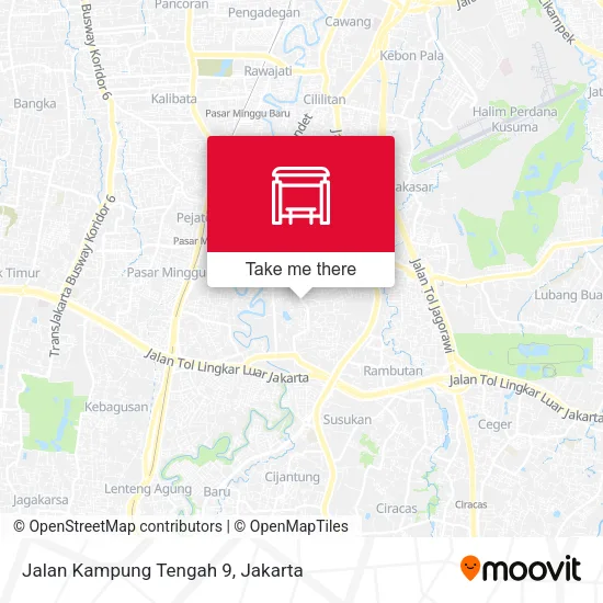 Jalan Kampung Tengah 9 map