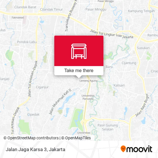 Jalan Jaga Karsa 3 map