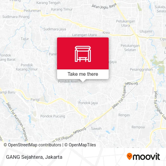 GANG Sejahtera map