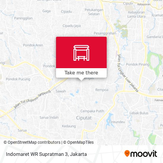 Indomaret WR Supratman 3 map