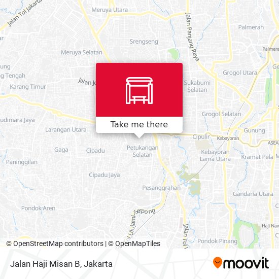 Jalan Haji Misan B map