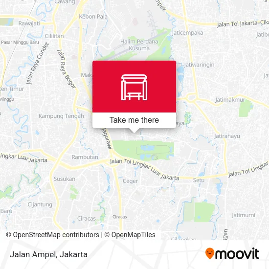 Jalan Ampel map