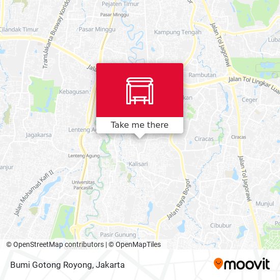 Bumi Gotong Royong map