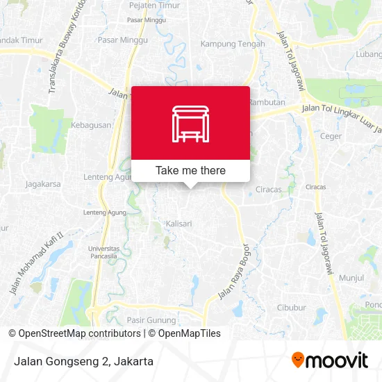 Jalan Gongseng 2 map