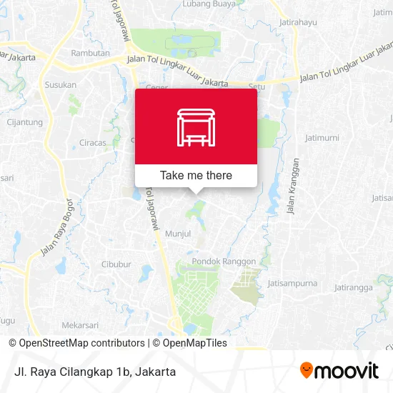 Jl. Raya Cilangkap 1b map