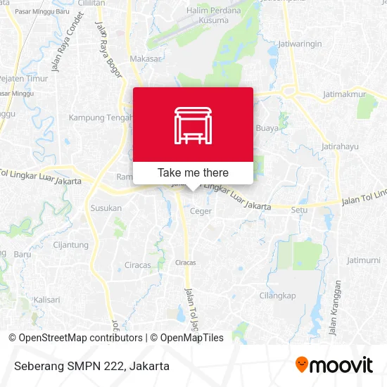 Seberang SMPN 222 map