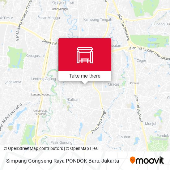 Simpang Gongseng Raya PONDOK Baru map