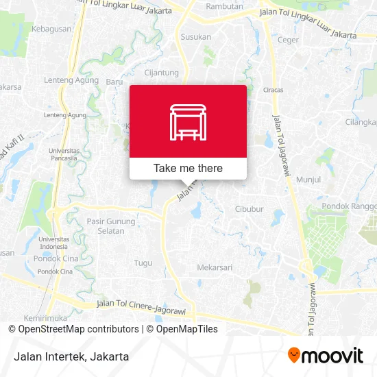 Jalan Intertek map