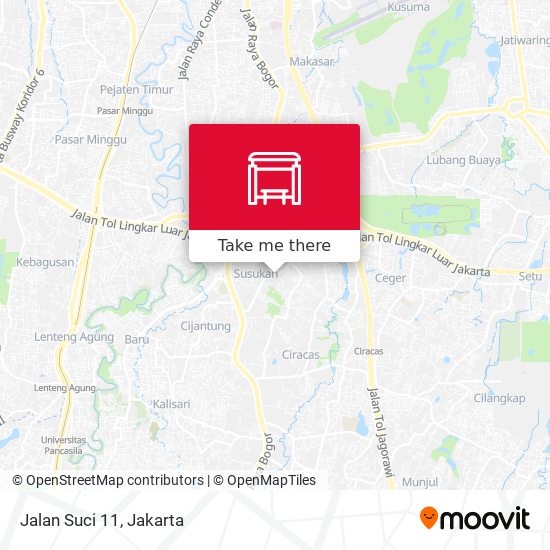 Jalan Suci 11 map