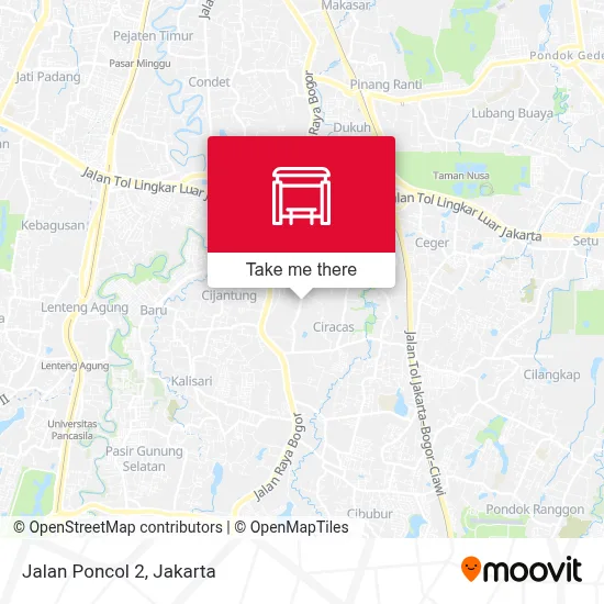 Jalan Poncol 2 map