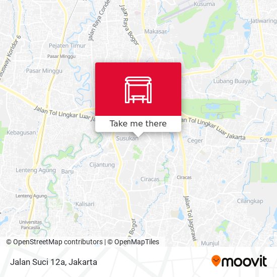 Jalan Suci 12a map