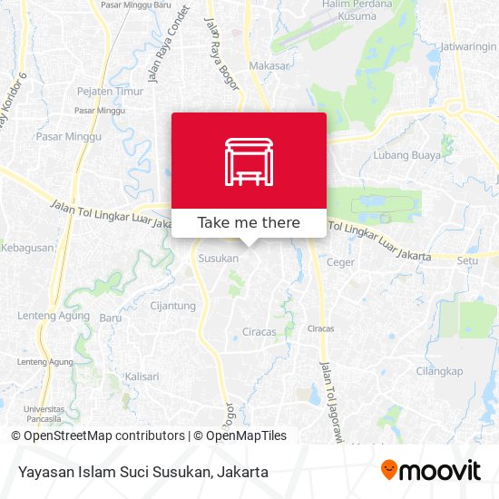 Yayasan Islam Suci Susukan map