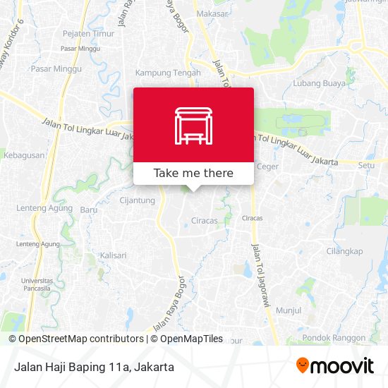 Jalan Haji Baping 11a map