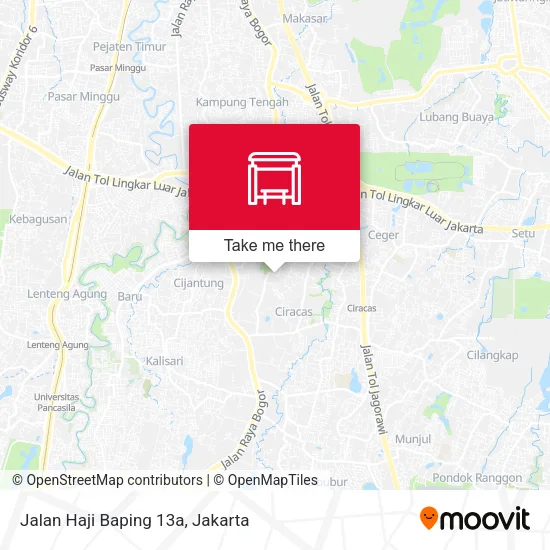 Jalan Haji Baping 13a map