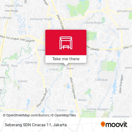 Seberang SDN Ciracas 11 map