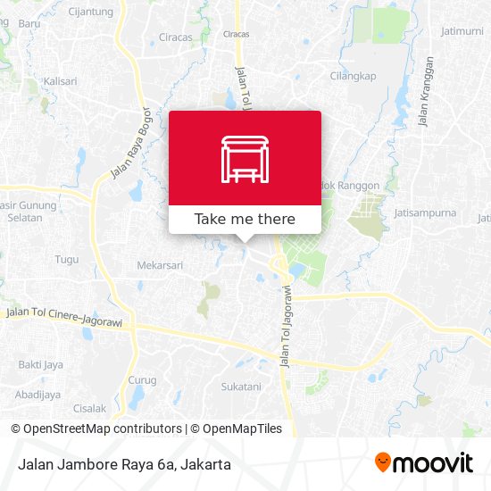 Jalan Jambore Raya 6a map